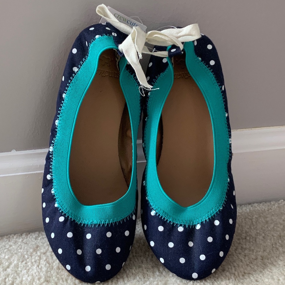 Crewcuts ballet flats size 2